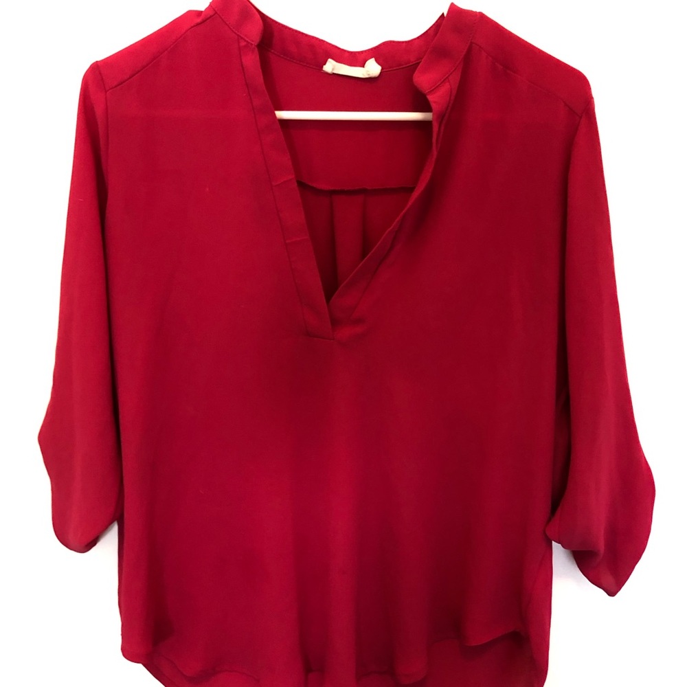 Pink blouse